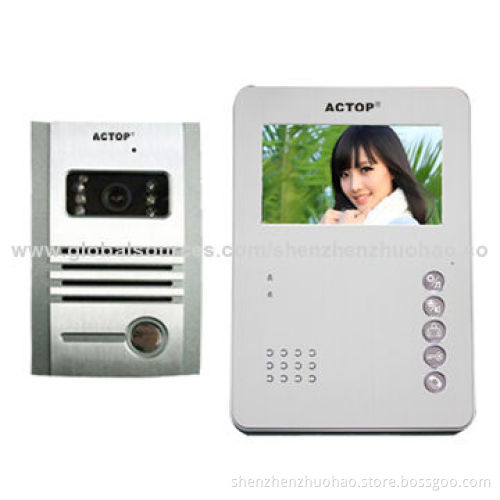 Newest 4.3-inch Wire Video Door Entry